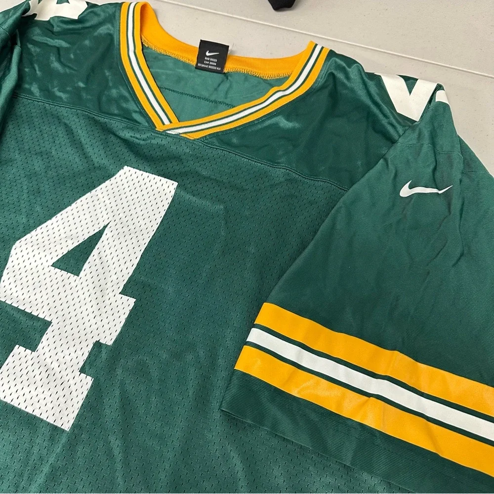 Green Bay Packers Brett Favre # 4 Jersey - Size XXL - Picture 3 of 8